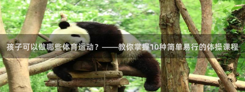 哈哈体育：孩子可以做哪些体育运动？——教你掌握10种简单易行的体操课程